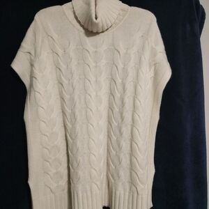 Kinross 100% Cashmere Popover Sweater Size S/M